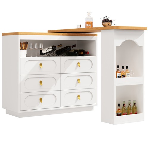 Kitchen island extendable bar - kitchen,