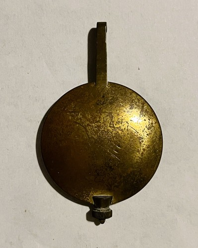 Antique brass cased - , clock