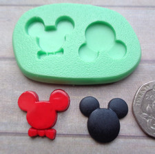 Mini Craft Mould: 2 Mouse Face