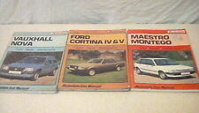 Vauxhall Nova Ford Fortuna Mestro Montego Autobook Owners Workshop Manual