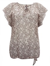 Semi Sheer 'Blouson' Fit