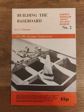 BOOKLET - Railway Modellers Show Me How Series Booklet Building The Baseboard 