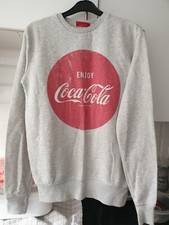 Unisex Coca- Cola Print Sweatshirt Size S