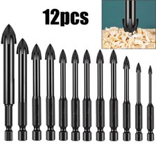 12Pcs Dry Diamond Drill Bits
