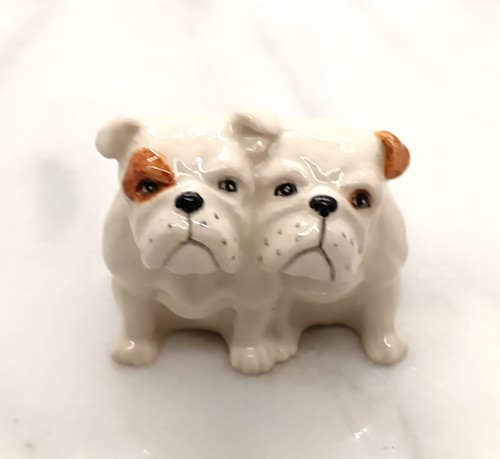 Vintage beswick bull dog pair - bull,