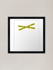 police Framed Art Print Framed