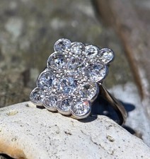 OLD CUT DIAMOND PANEL CLUSTER