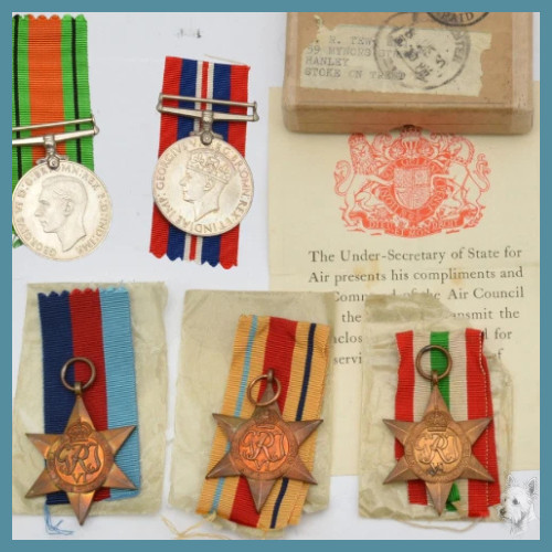 Wwii raf medal group - 5, i