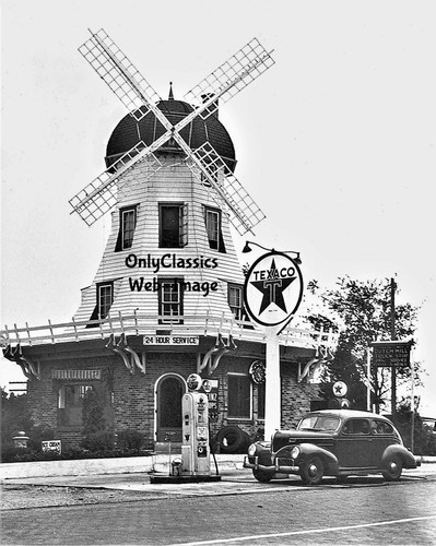 1940 windmill texaco - windmill,
