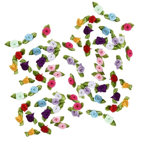 100 pcs multicolor - multicolor, ribbon