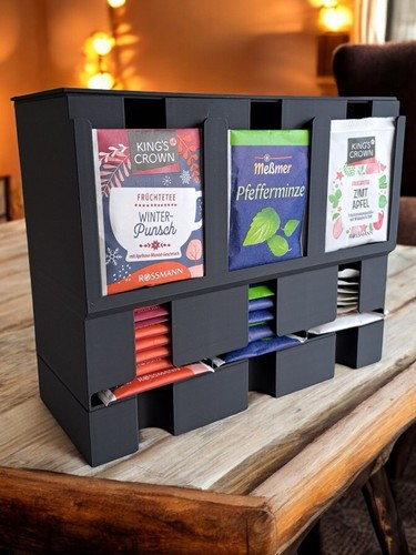 Tea organiser organizer - tea,