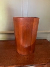 Vintage Teak Waste Paper Basket by Martin Aberg for Servex 1965