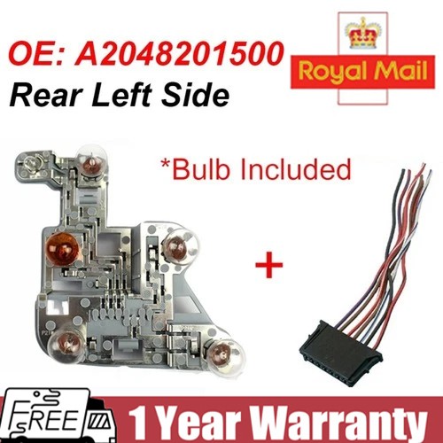Left tail light - light, holder