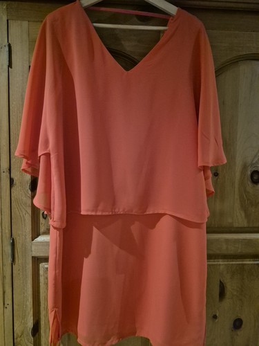 Biba coral dress size - dress,
