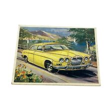 Vintage G.J Hayter & Co Wooden 1950’s Car Jigsaw Puzzle