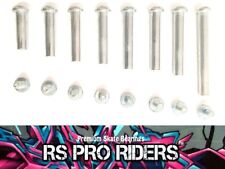 Push Scooter Axle Bolt Smooth Strong Alloy Complete With Screw Nut Fast Free P&P