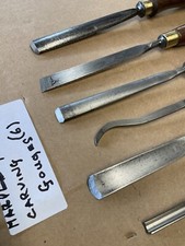 7 ASSORTED GOUGES