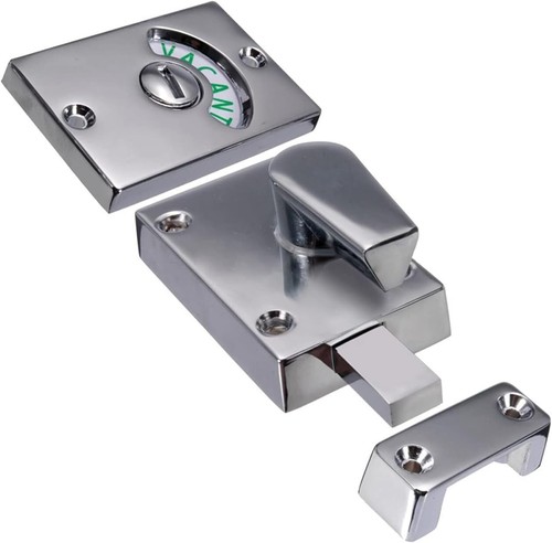 Door lock indicator toilet - door,