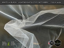 LIGHTWEIGHT & STIFF DRESS NET