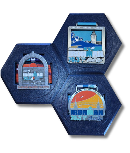 Sport medal display wall mount - wall,