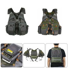 Fishing waistcoat multi pocket - fishing, multi-pocket