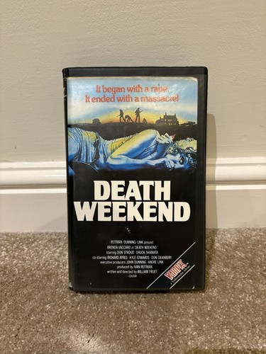 Death weekend vhs big - vhs,