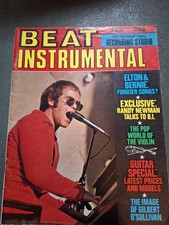 BEAT INSTRUMENTAL Magazine FEBRUARY 1972 Elton John Gilbert BB King Randy Newman