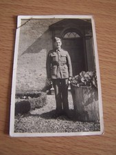 WW2 Military Soldier Outside