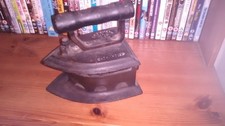 Antique or Vintage Special 10 Cast Iron Charcoal Coal Clothes Flat Iron doorstop