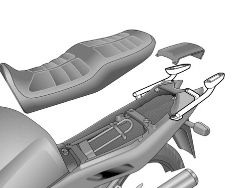 Shad top box - rear, case