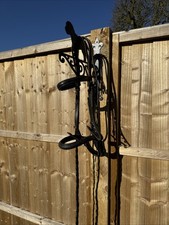 Black English Leather Cob Size