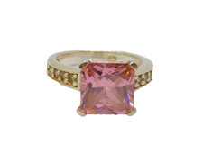 Sterling Silver Pink & White