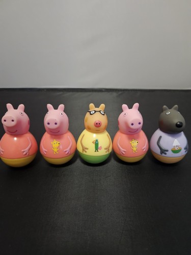 Peppa pig weebles - peppa, bundle