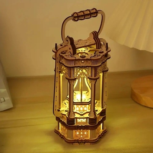 Led retro lantern - lantern, 3d