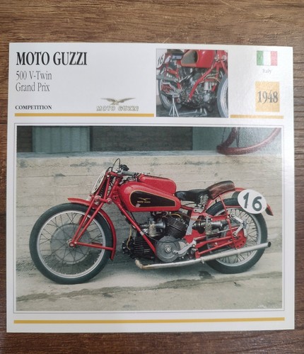 Moto guzzi 500 twin 1948 - v-twin, gp