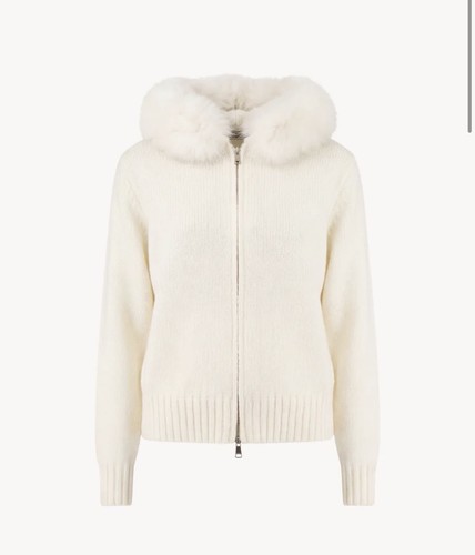 Alessa creamy white fox - white, fur