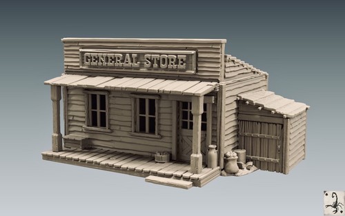 Black scorpion miniatures - black,