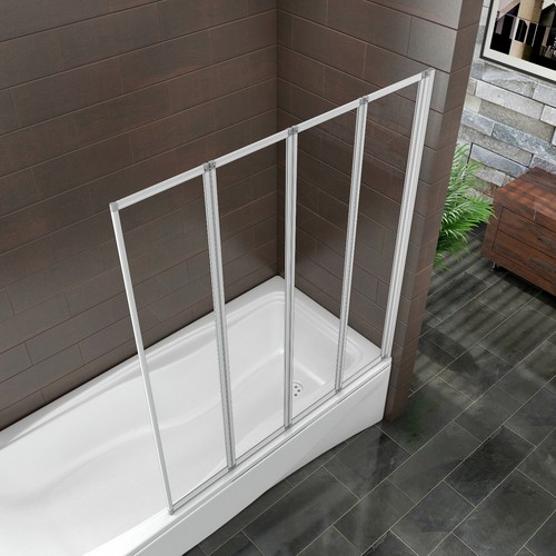 Pivot folding shower - folding, screen