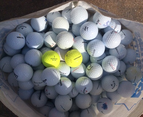 Assorted golf balls used - 30,