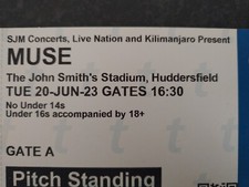 2X MUSE Concert Tickets @john Smiths Stadium Huddersfield. 20th JUNE 2023