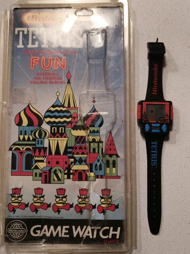 Nintendo tetris game watch - nintendo,