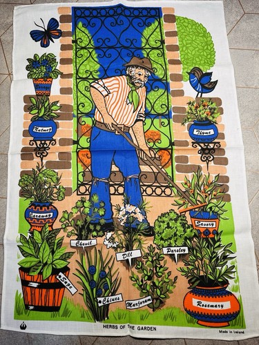 Vintage herb gardener - , tea