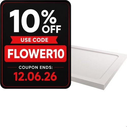 Modern rectangle shower tray - modern,