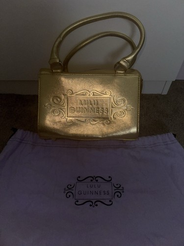 Gold lulu guinness bag - gold,