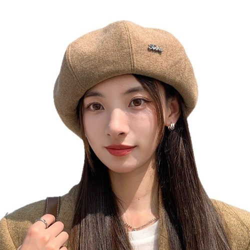 Warm winter berets hat - berets, retro