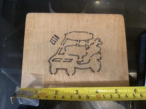 Accucut golf buggy wooden die - golf,