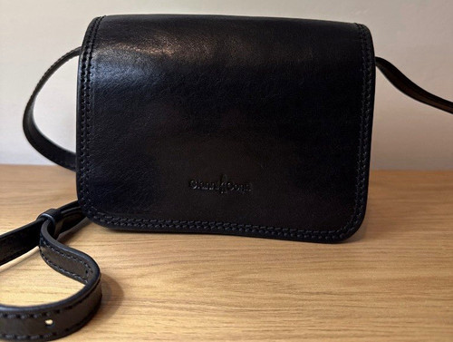 Gianni conti black leather - black,