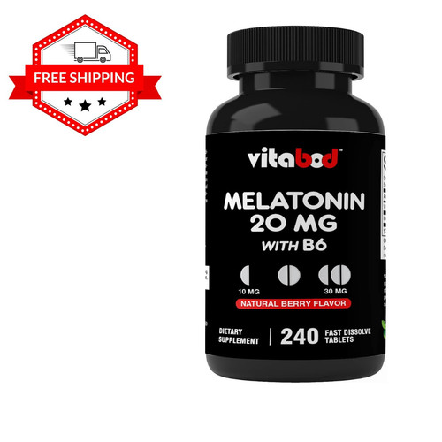 Melatonin 20mg high potency - melatonin,