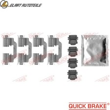 Accessory set disc brake pad