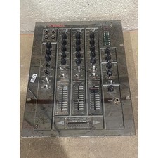 Vestax PMC-17A 3-Channel Analog DJ Mixer Black Compact LED Indicators For Parts